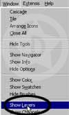 Window/Show Layers